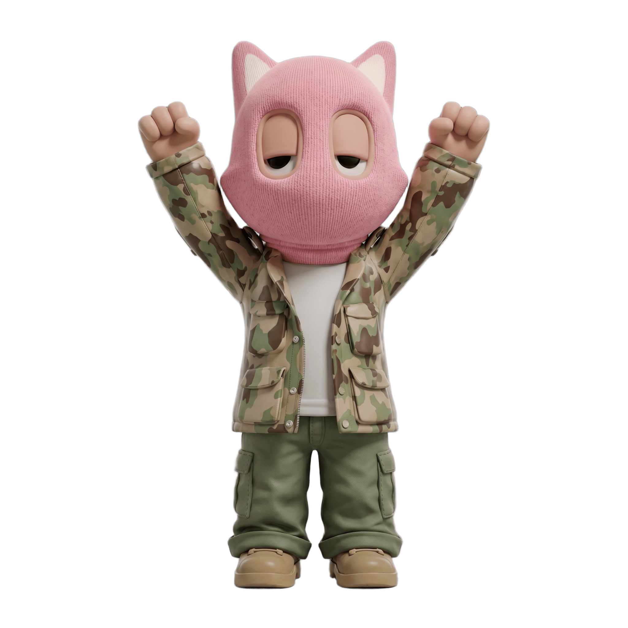 Voss affiliate pink character